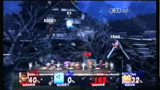 XDDD (Snake) Icy (Snake) -VS- DS4 (Ness) Ebo (Kirby) Final Round