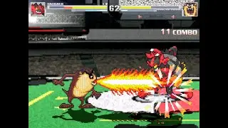 Gaogaen(Incineroar) vs Tasmanian Devil