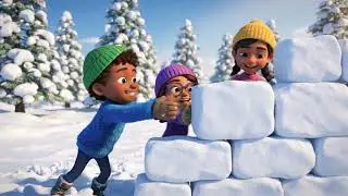 Nosso Forte de Neve ❄️ | Panda Lingo 🐼🎵