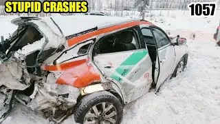 Stupid crashes 1057 January 2026 car crash compilation