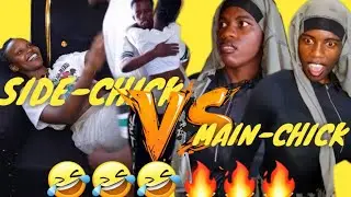 MEN when CAUGHT CHEATING!! ( MAIN-CHICK vs SIDE-CHICK) 🙆🏾‍♂️🤣🤣🔥🔥