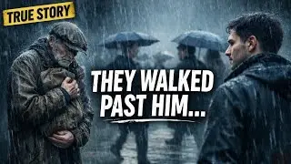 &ldquo;They Walked Past Him&hellip; Then One Person Stopped &mdash; The Kindness That Changed Everything #truestory
