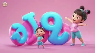 Zuzu Giraffe Reaches High | Fun Kids Song | Toddler Learning Rhyme About Growth