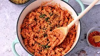How to make pink sauce pasta vegan rose sauce