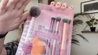 Unboxing, Test and review of Real Techniques Everyday Essentials Make Up Brush Set