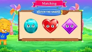 Colors & Shapes - Kids Learn Color and Shape (Matching #4)