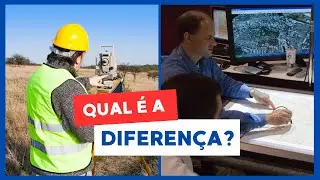 Topógrafo e geógrafo: qual a diferença entre essas profissões que lidam com o espaço geográfico?