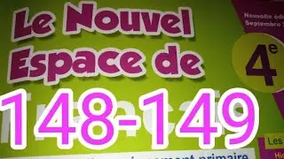 Grammaire/les compléments du verbe/COD/COI/page 148-149/le nouvel espace de français 4 AEP
