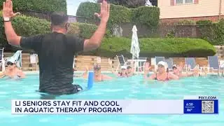 Seniors Cool Off with Aquatic Therapy Program with Excel Rehabilitation and Nursing