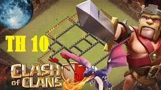 Clash Of Clans - Townhall 10 War Base - End Of Time Base - 275 Walls