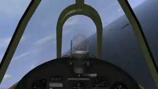IL-2 F6F carrier landing tutorial.