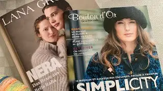 Tricot 🧶les catalogues Lana Grossa, Bouton d&rsquo;Or 🧶