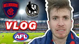 FLAGPIES! (AFL Matchday VLOG) | Melbourne v Collingwood Round 21 2022