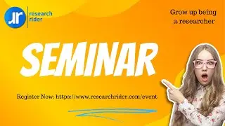 Researchrider Seminar