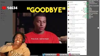 iShowSpeed Reacts To Mbapp&eacute; Leaving PSG..