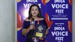 Pamela Javeri-Winner-India Voice Fest Awards 2023