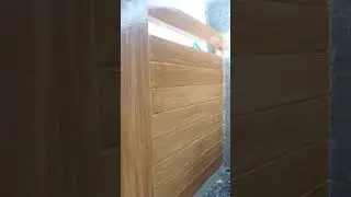 concrete into wood design #shorts #youtubeshorts #landscape #homedecor