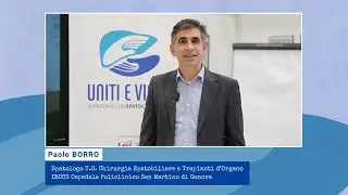 Roadshow epatocarcinoma Genova - Intervista a Paolo Borro