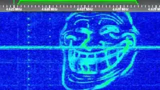 UVB 76 Broadcasting Troll Face on Russian Military Radio