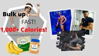 Bulk up FAST! Best Weight Gain Protein Shake!!