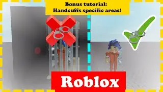 How to make only areas handcuffs!