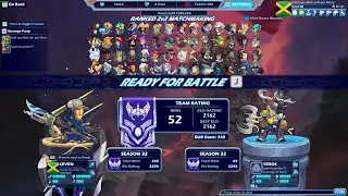 Ranked Seven And Teros Diamond Domination- (Brawlhalla Ranked 2v2)