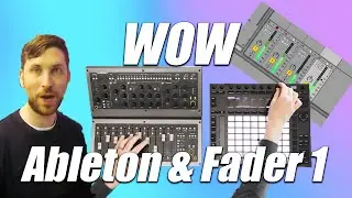 Control Ableton Live with Softube Console 1 Fader!!!! Woo Hoo