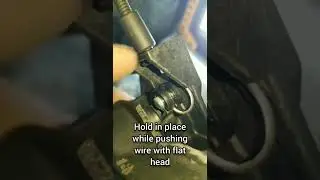 2013 Ford Fusion hood release handle replacement guide