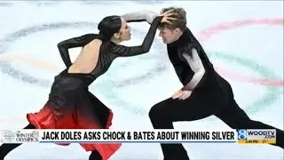 Chock and Bates win silver at Winter Olympics