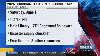 Red Stick Ready Resource Fair to help residents prepare for hurricane season