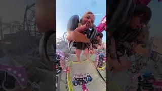 Extreme Cyclone 🌀 POV During on Ocean City Sunset ☀️