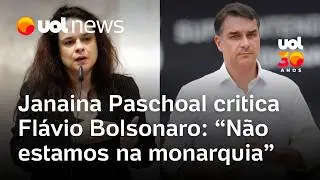 Janaina Paschoal cobra projeto de Flávio Bolsonaro: postura 'ridícula' de 'monarquia'