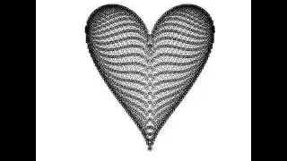 animated heart generated using R