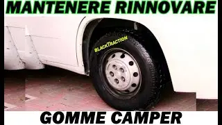 TRATTAMENTO BLACKTRACTION MANTENIMENTO ADERENZA GOMME CAMPER