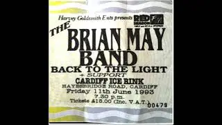The Brian May Band - Cardiff Ice Rink - 11th June 1993