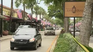 Las Olas, Galt Ocean Mile blocking traffic lanes for more outdoor restaurant seating