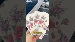 CMYK Direct Printing on Clothing Tags | Print One Per Second, High-speed Single Pass Printer