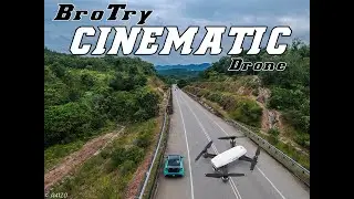 Bro Try Basic Cinematic Video Drone DJi Spark Manual Control