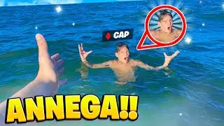 ABBANDONO CaptainBlazer  IN MEZZO AL MARE! *SCHERZO ASSURDO* 😱