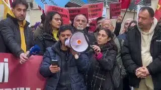 İstanbul Kadık&ouml;y&rsquo;de Alevi Katliamına Karşı Eylem