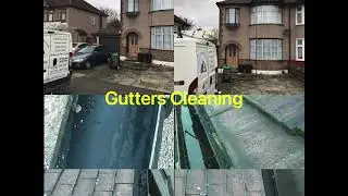 💫Gutter Cleaning🔸Camera Inspection #guttercleaning #highlevel #homecleaning