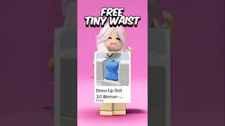 FREE DOLL/ TINY WAIST #roblox #freeitems #robux