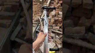 Hand made engraving work sword