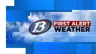 13 First Alert Weather @ Four: A warmer finish to the work week with still a few scattered shower...