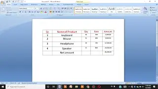 how to use formulas in ms word / ms word addition , #multiplication and #subtraction #formulas use