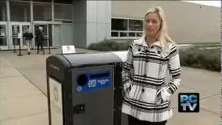 Enviro news: solar compactor trash can