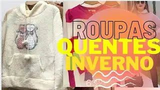 BLUSAS QUENTINHAS OUTONO-INVERNO NO BR&Aacute;S