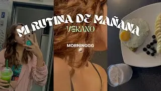 Mi rutina de mañana edición verano 🌞/ VLOG + iniciación de canal 💗