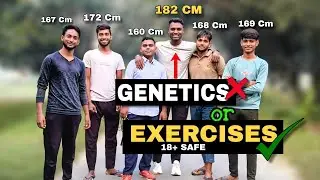 5 Minute Daily Height Exercise | Natural Height Increase (No Fake Claims)|Prajapati Brijesh. 