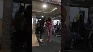 My boys couldn&rsquo;t focus after a big A S S 🍎 Lady walked in my gym lol 😂